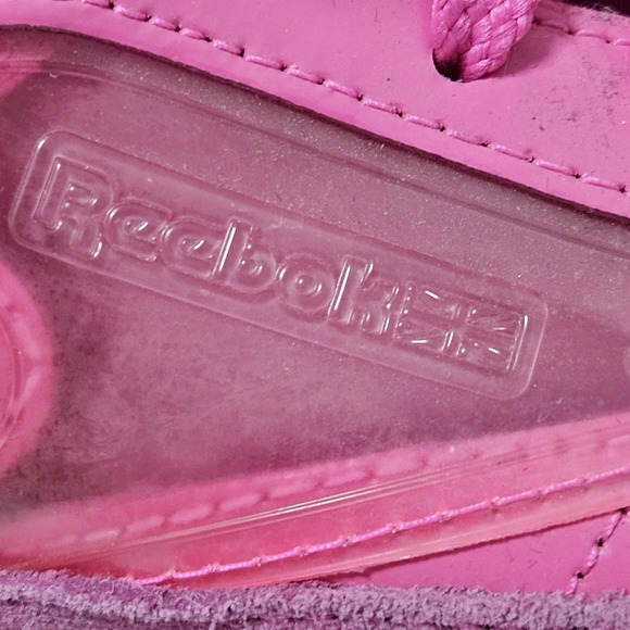 Reebok Club C Cardi B Dynamic Pink Sneakers Women's 7 Shoes Activewear EUC - Picture 7 of 11